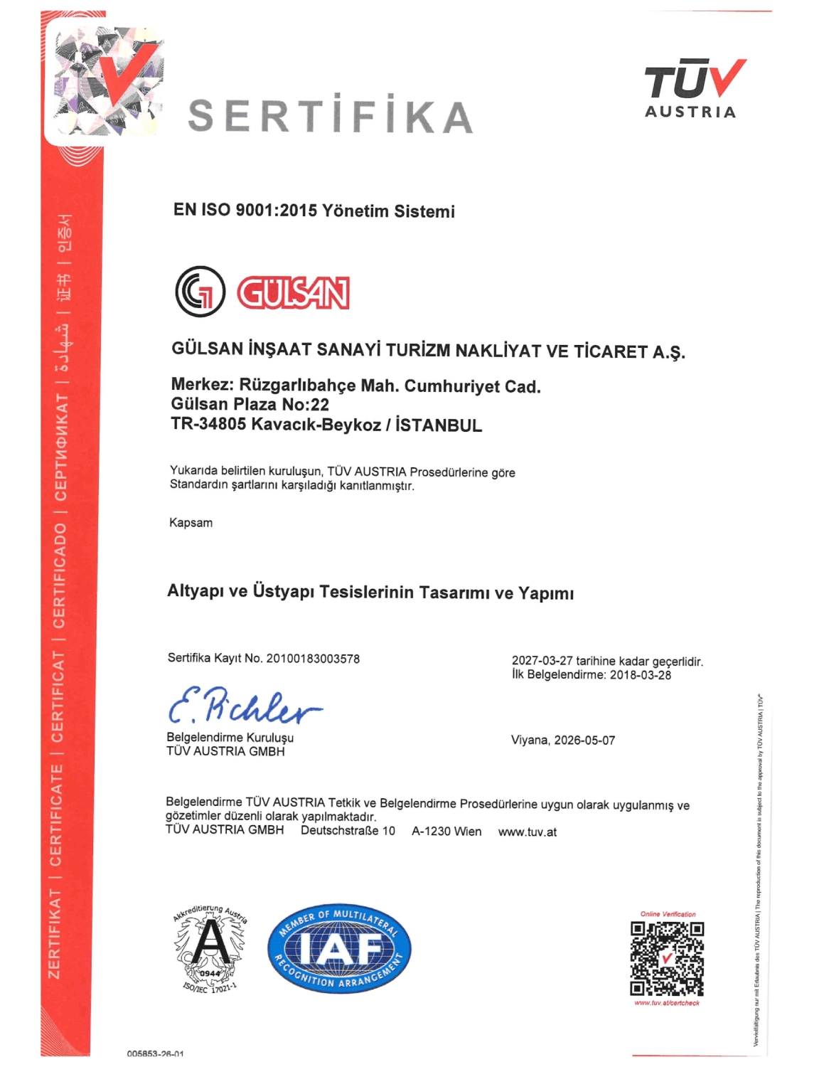 EN ISO 9001:2015